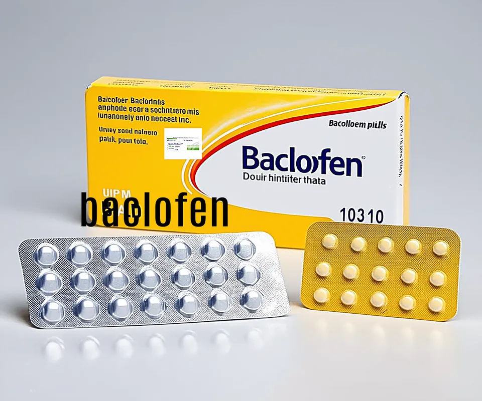 Baclofen tabletter